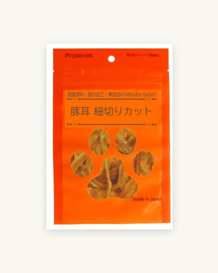 豚耳 細切りカット